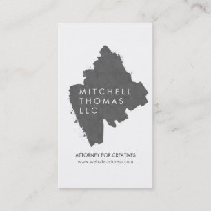 Carte De Visite Logo peint par gris