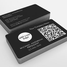 Logo personnalisé et code QR pour les entreprises