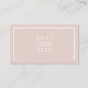 Carte De Visite Logo personnalisé professionnel  Simple et minima