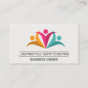 Carte De Visite Logo Personnel d'entreprise