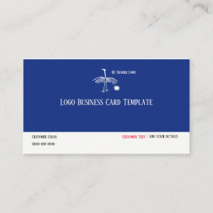Carte De Visite Logo préhistorique Oeuf et logo d'oiseaux
