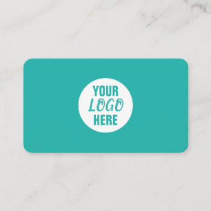 Carte De Visite Logo professionnel de l'entreprise Vert Blanc