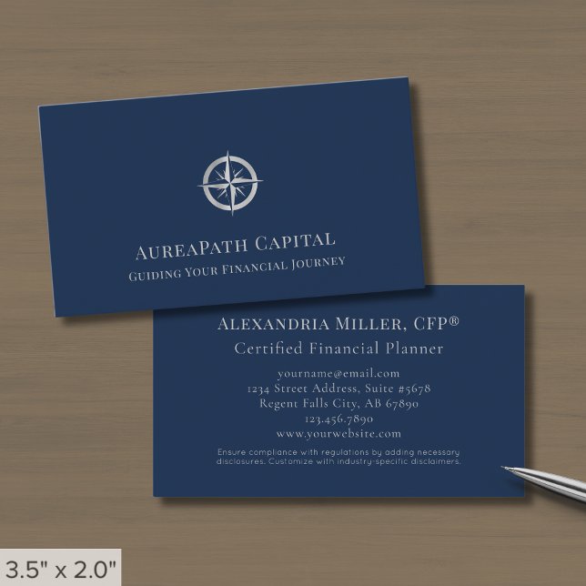 Carte De Visite Logo professionnel de luxe (Créateur téléchargé)