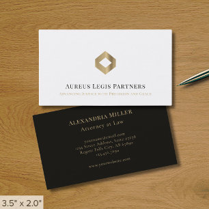 Carte De Visite Logo professionnel de luxe