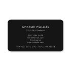 Logo professionnel du code QR | Noir moderne profe