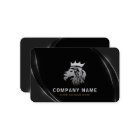 Logo Professionnel Élégant Lion Argent