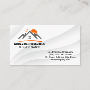 Carte De Visite Logo résidentiel immobilier
