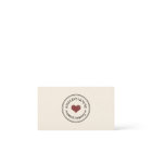 Logo rustique maison sur mesure kraft simple