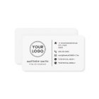 Logo sur mesure - icônes de médias sociaux minimal