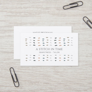 Carte De Visite Logo sur mesure sur mesure pour Seamstress