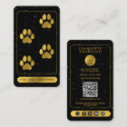 Logo Tarot Chien Grooming Service Black Gold