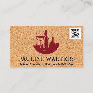 Carte De Visite Logo Wine City Downtown Cork