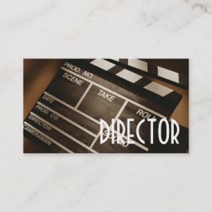 Carte De Visite Loi de producteur de films de directeur