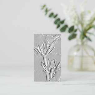 Carte De Visite ©Lotus Blossoms/Embossed-Like Photo