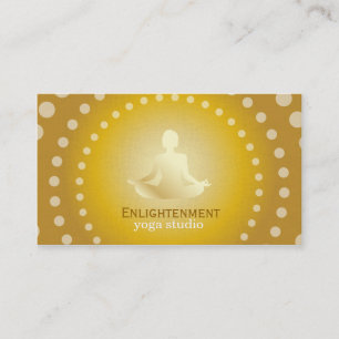 Carte De Visite Lotus complet (or)