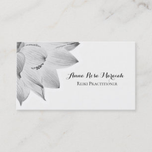 Carte De Visite *~* Lotus Reiki Yoga Consommateur d'énergie lége