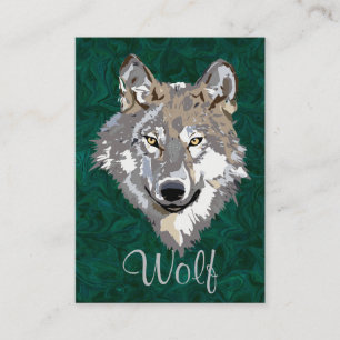 Carte De Visite loup