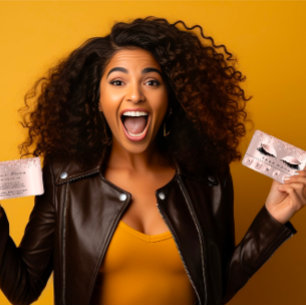 Carte De Visite Loyaliy 6 égouttements roses de cil d'Esthetician