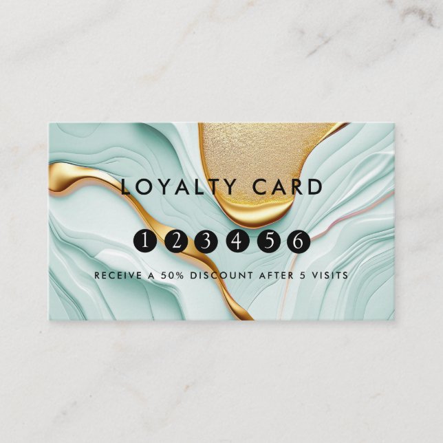 Carte De Visite Loyauté 5 clous Lashes Beauté Parties scintillant  (Devant)