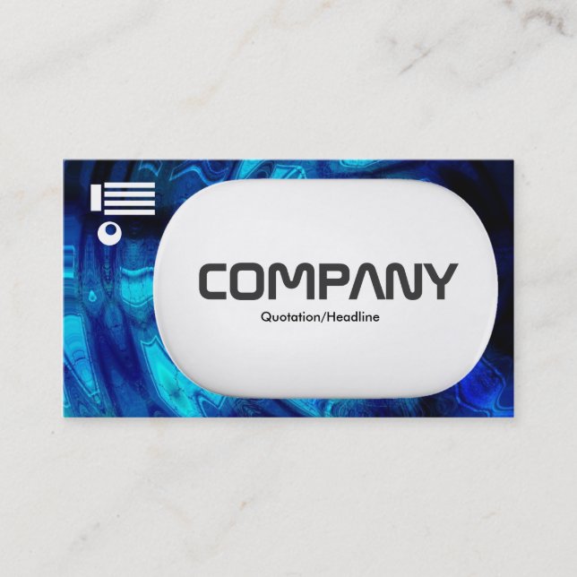 Carte De Visite Lozenge 3d - Bain romain (Devant)