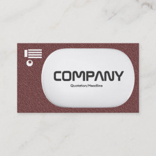 Carte De Visite Lozenge 3d - Texture Brown incorporée