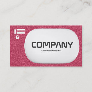 Carte De Visite Lozenge 3d - Texture rouge bossée
