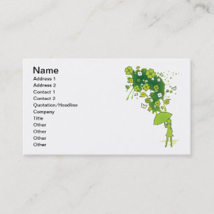 Carte De Visite Lucky_Clovers