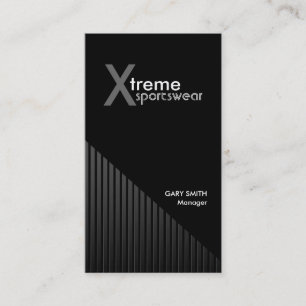 Carte de visite luisant