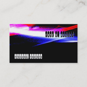 Carte De Visite Lumière personnelle de nuit