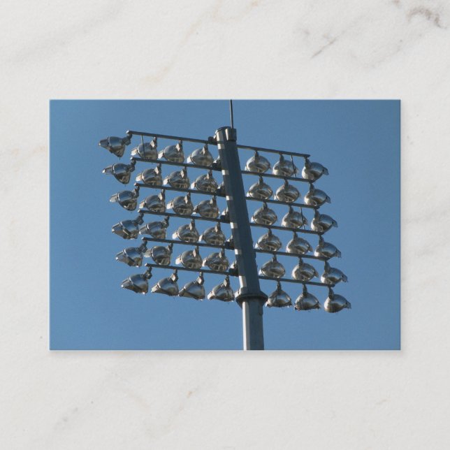 Carte De Visite Lumières des inondations (Devant)