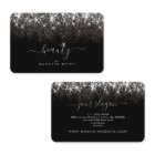 Lumineuse Platine argent Parties scintillant beaut