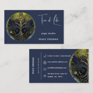 Carte De Visite Luna Rising   Arbre de Vie