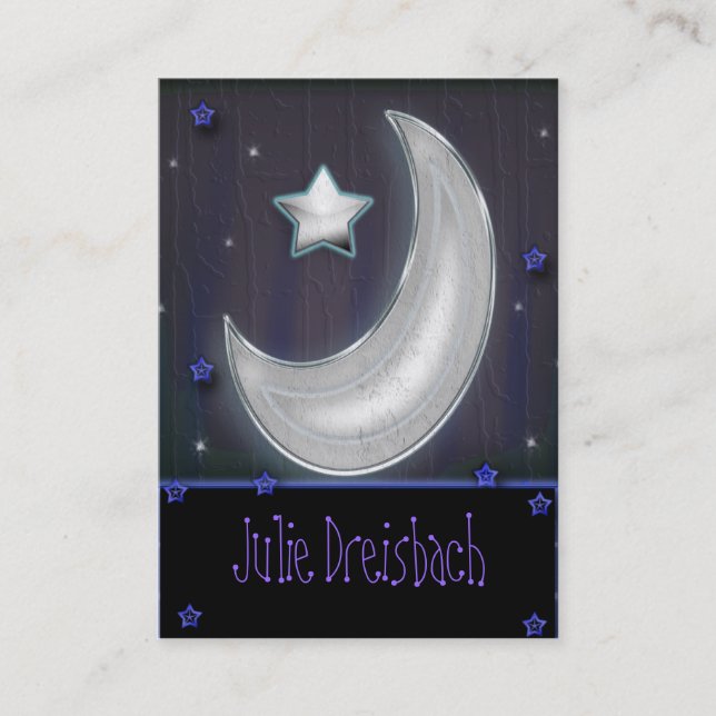 Carte De Visite lune de nuit (Devant)