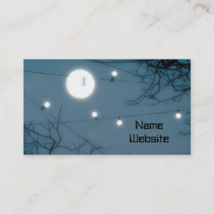 Carte De Visite Lune ironique