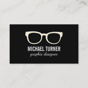 Carte De Visite Lunettes (crème)