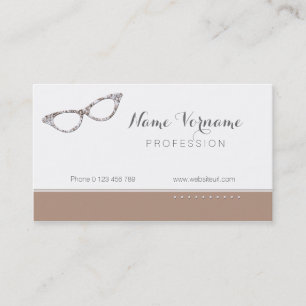 Carte De Visite Lunettes de lunettes
