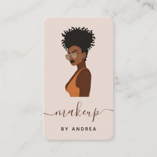 Carte De Visite Lunettes de soleil illustrer maquillage beauté mod