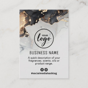 Carte De Visite Lush Gold Vein Parfum Liste