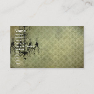 Carte De Visite Lustre Grunge Papier Peint