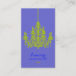 Carte De Visite lustre vert péridot PixDezines / couleur DIY