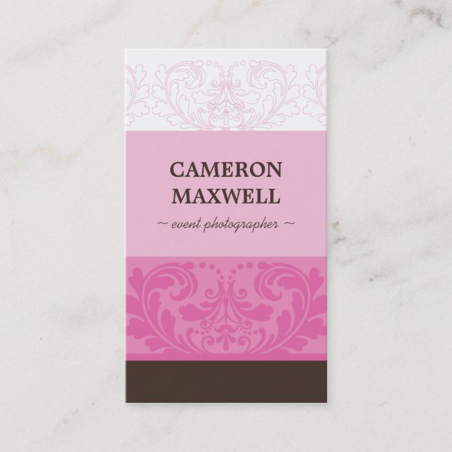 CARTE DE VISITE :: luxe 4P (Devant)
