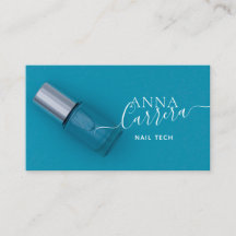 Luxe Blue Nail Color Nail Tech Nail Salon