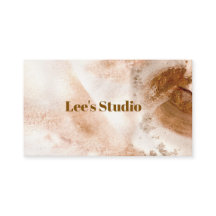 Carte de visite Luxe Or