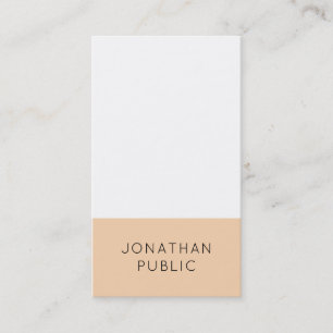 Carte De Visite Luxe Professionnel Créatif Moderne Design Simple