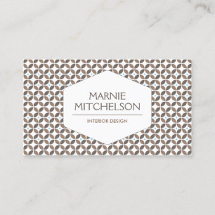 CARTE DE VISITE LUXE VINTAGE GLAMOR