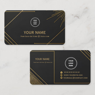 Carte De Visite Luxury Editable Business Card Template 