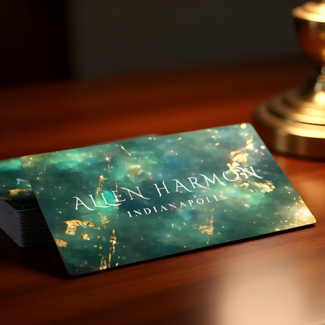 Carte De Visite Luxury Minimal Custom Family Name | 5-Minute Edit (Créateur téléchargé)