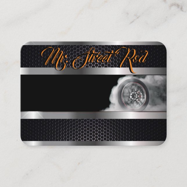 Carte De Visite M. Street Rod (Devant)