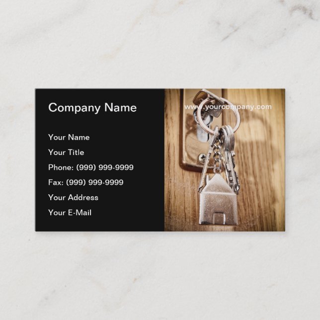 Carte De Visite Ma maison (Devant)