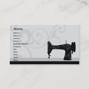 Carte De Visite Machine à coudre - affaires